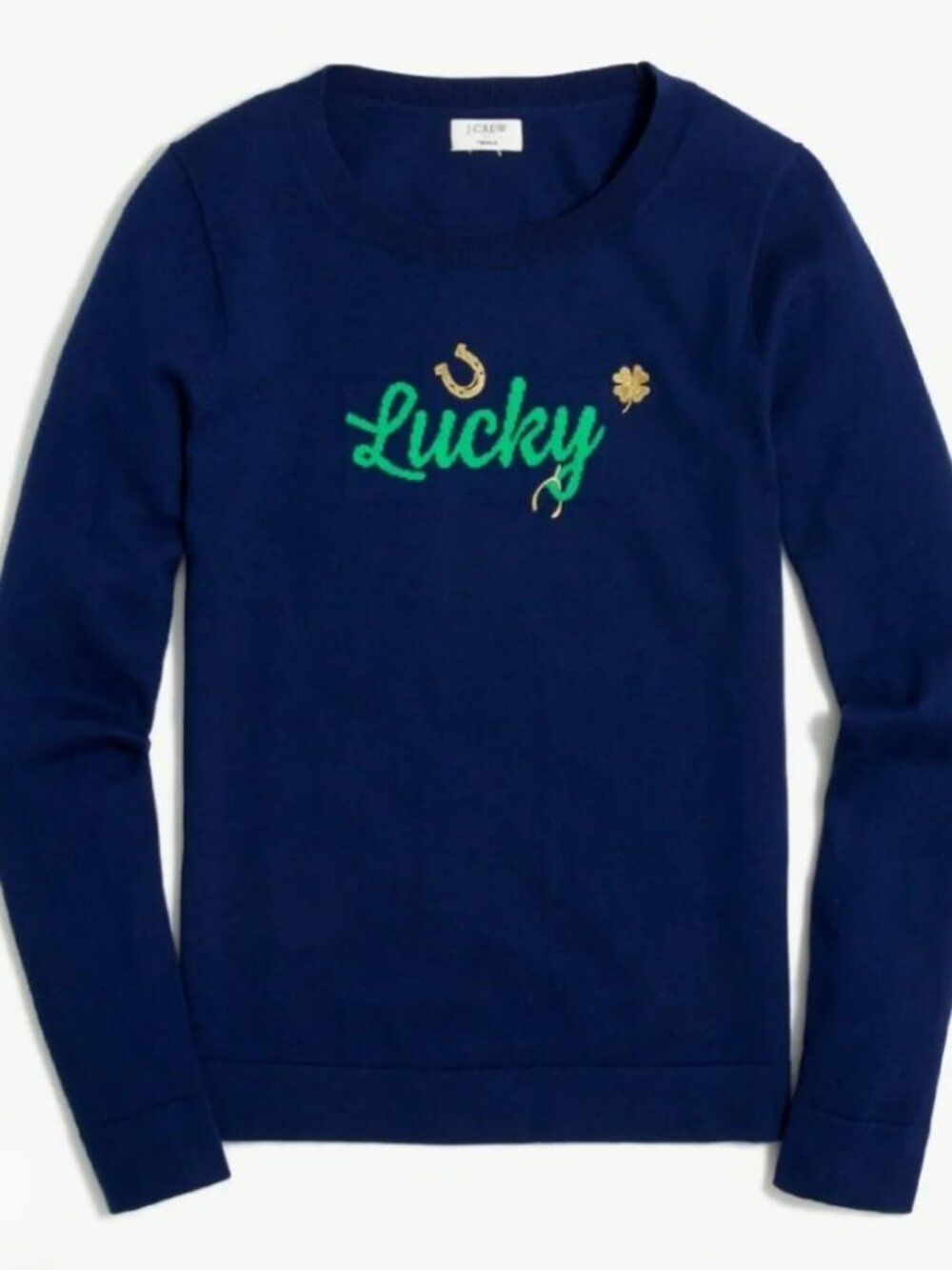 J. Crew Lucky Charm Teddie Sweater